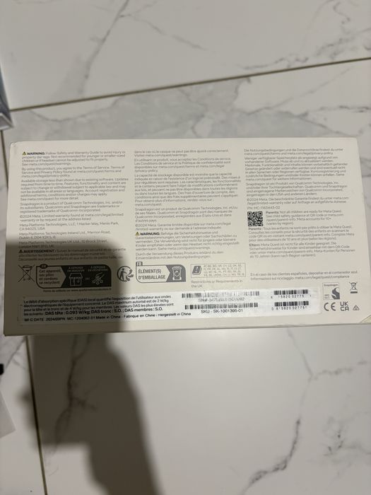 Окуляри віртуальної реальності Meta Quest 3S