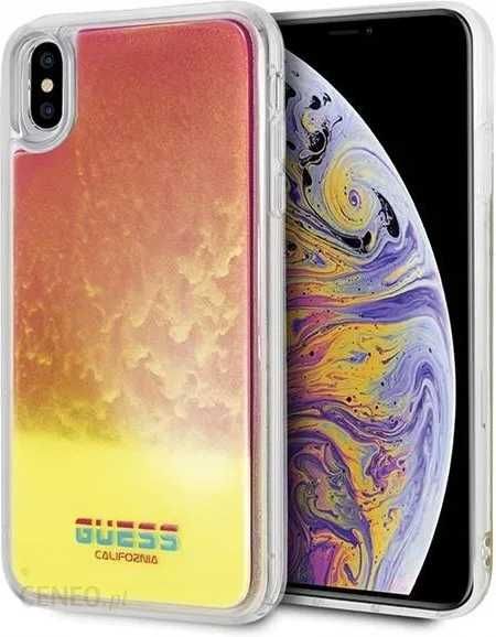 Etui Guess Apple Iphone XS Max Glow in the Dark