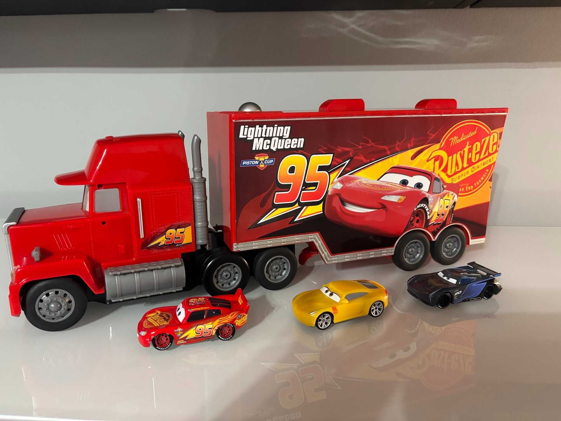 Tir Maniek transporter auto zdalnie sterowane + zygzak Mcqueen