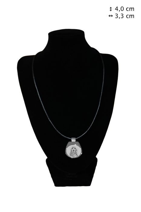 Cocker spaniel amerykański zawieszka naszyjnik z psem Art-Dog