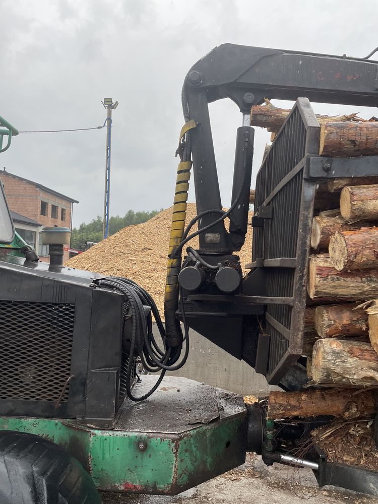Forwarder norcar htp-480 Hds do lasu drewna przyczepa leśna zamiana
