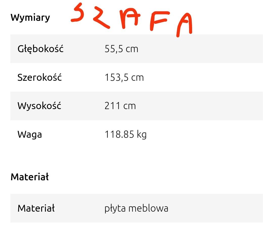 Komplet mebli do sypialni BRW