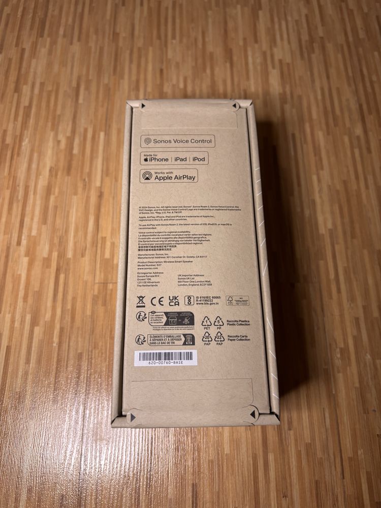 Glośnik przenośny bluetooth SONOS ROAM 2 - 2nd Gen - PL dystyrubucja