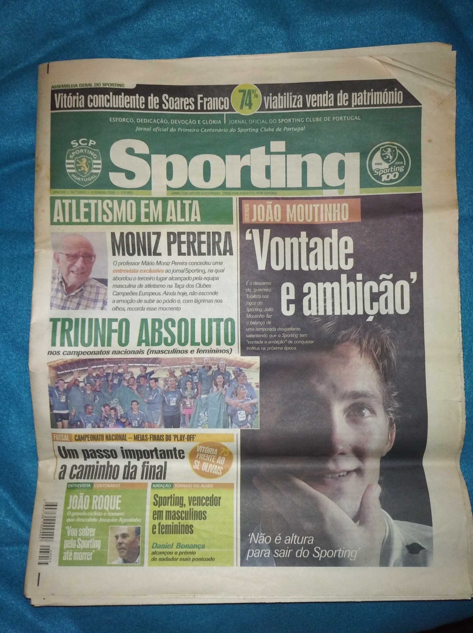 Jornal Sporting CP Nº 3053 6 Junho 2006