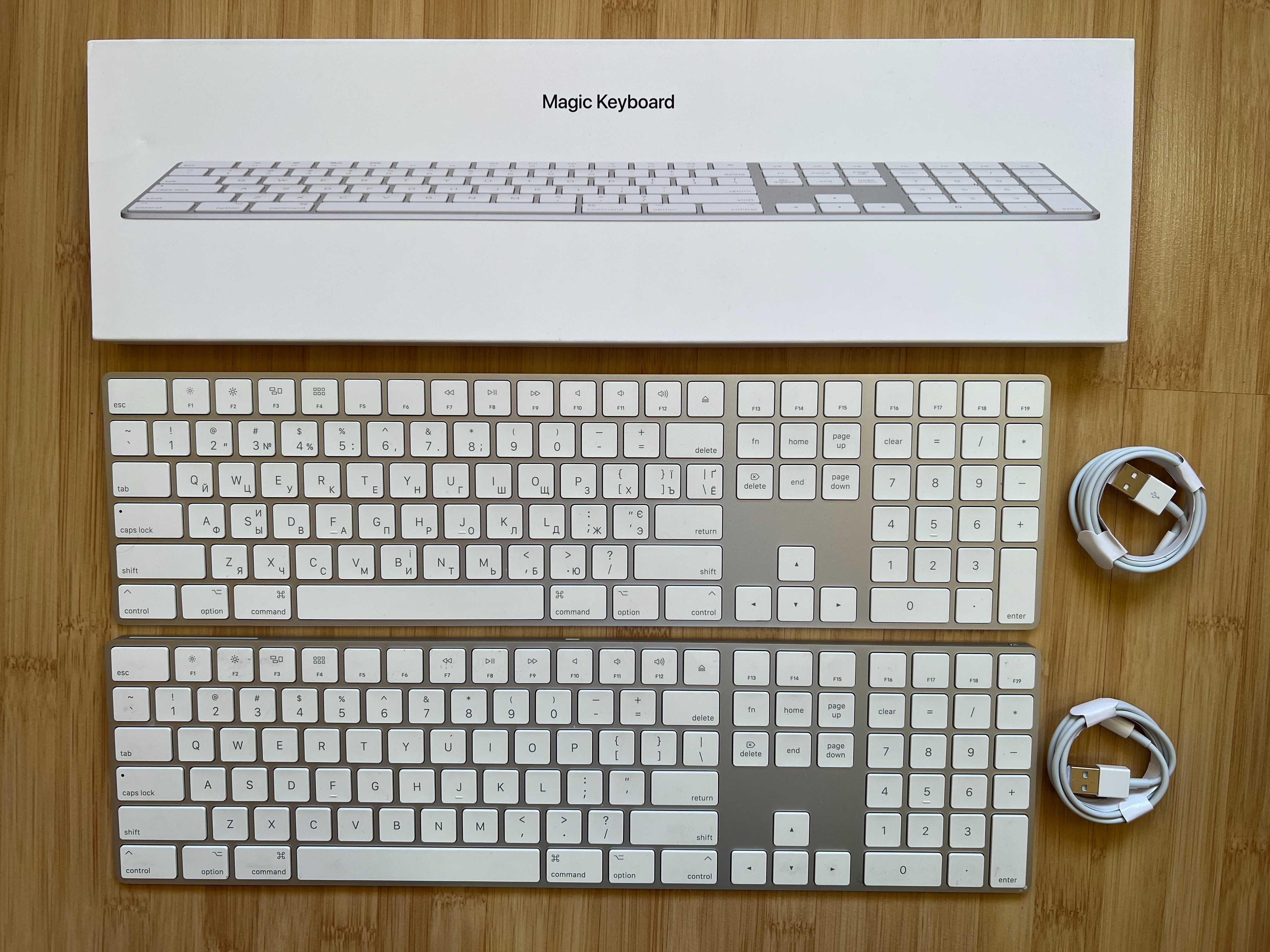 Клавіатура Apple Magic Keyboard A1843 MQ052LL/A кирилиця