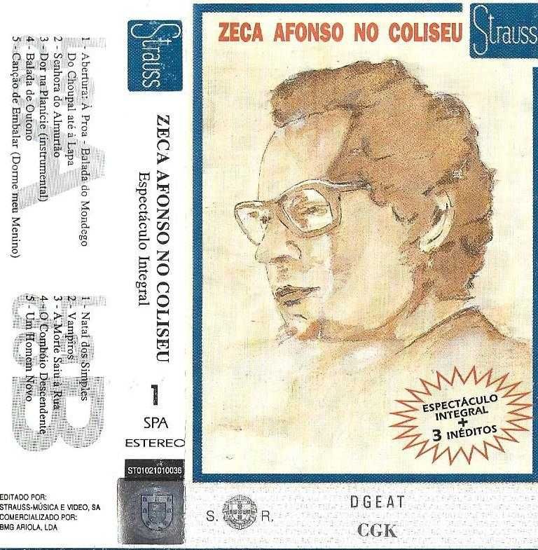 José Afonso	- - - - -		Zeca Afonso no Coliseu - (Parte 1)	- - - - -	K7