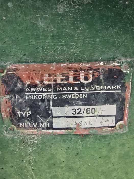 Gilotyna do prętów 32mm Weelu 32/60  60 ton