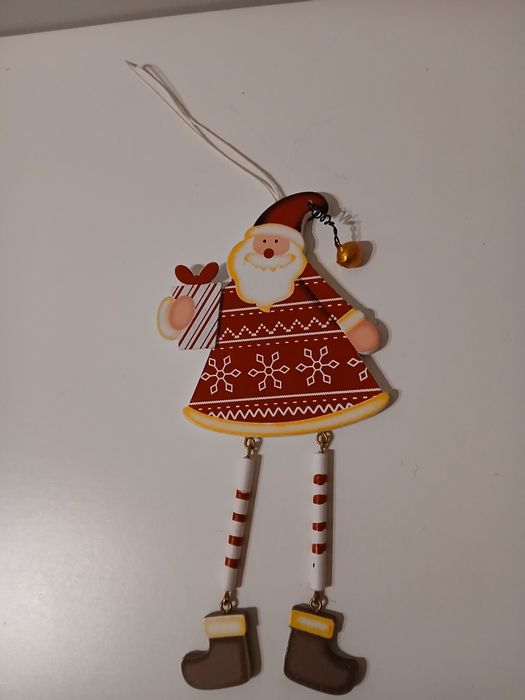 Pai Natal de madeira