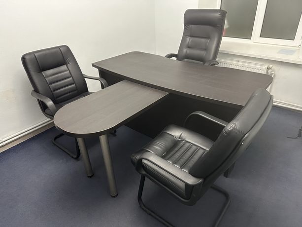 Меблі офісні (кабінет директора) стіл, шафа, тумба, стільці, крісло