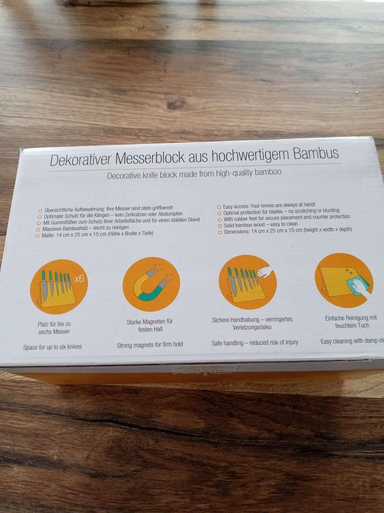 Listwa magnetyczna, deska magnetyczna na noże