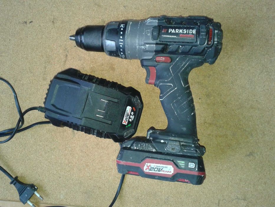 wkrętarka bezszczotkowa PARKSIDE- 20 v [udar ]