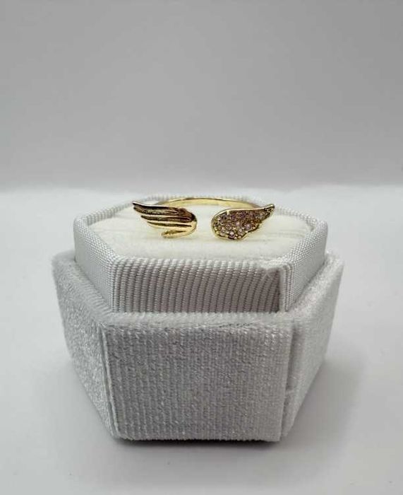 Pierścionek regulowany "Aniołek"