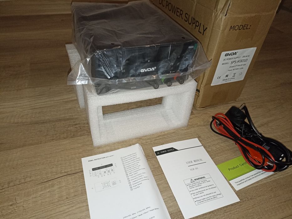 Лабораторний блок живлення GVDA 30V/10A (зарядное устройство 12В/24В)