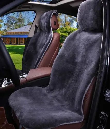 Накидки на сидіння в авто з овчини