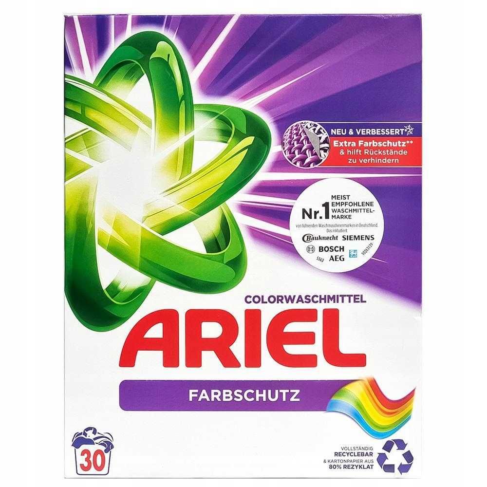 Proszek do prania kolorów Ariel 1,95 kg 30prań DE