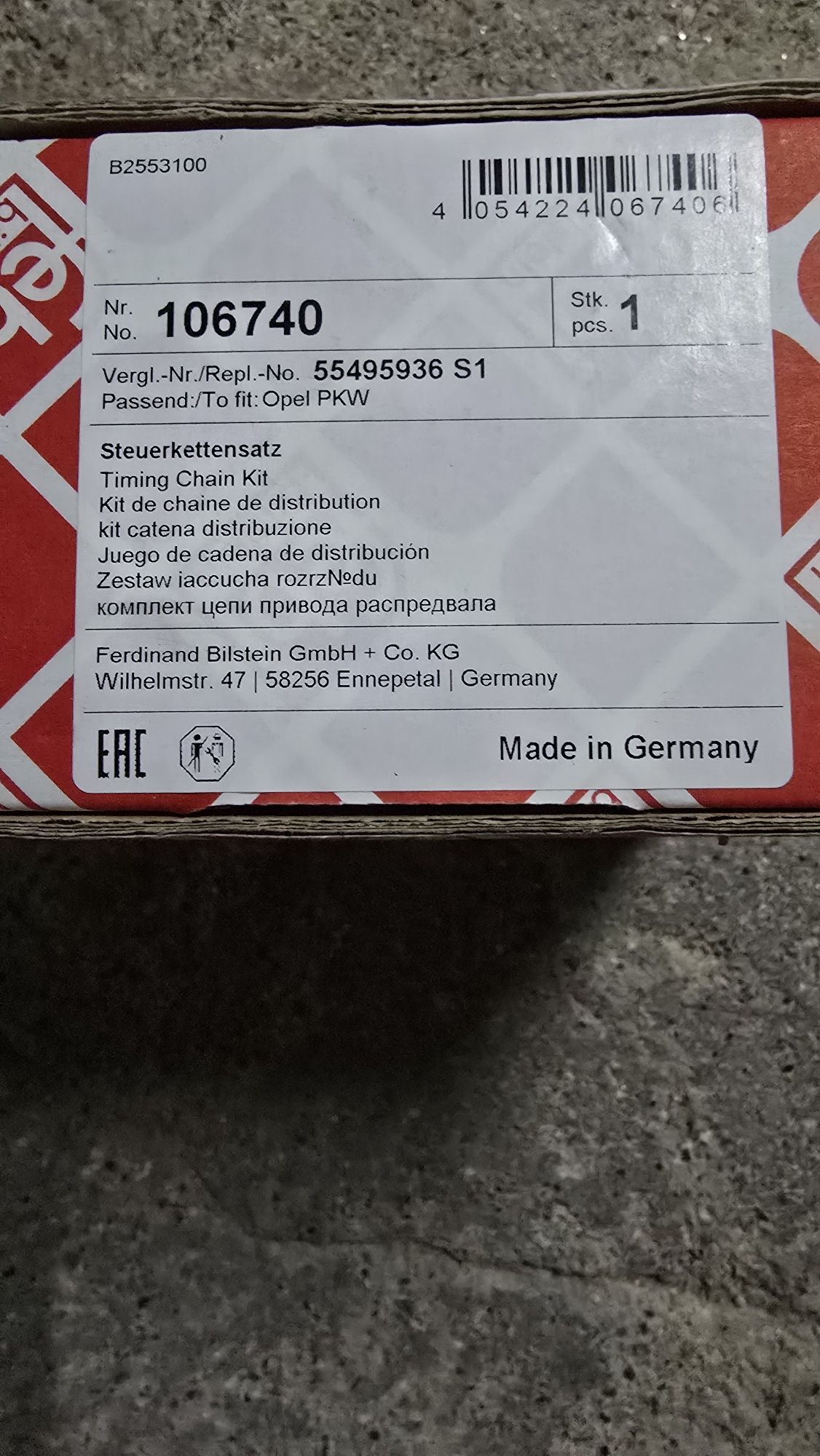 Kit distribuição Opel Astra k 1.6 cdti 2016