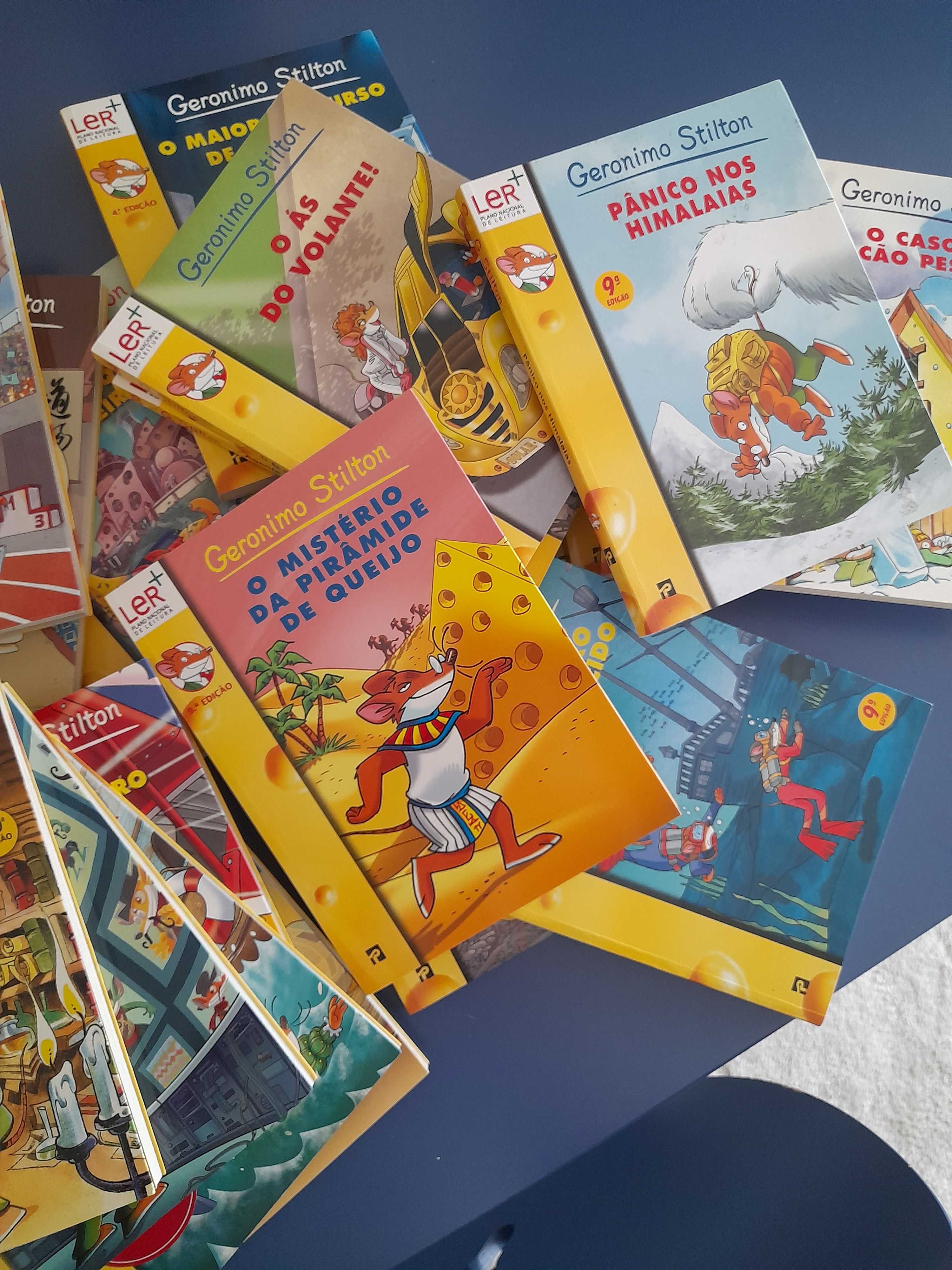 Vendo livros Geronimo Stilton - Na compra de 3 livros ofereço 1