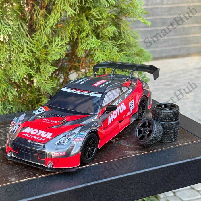 Дрифт машинка Nissan GT500 4WD на радиоуправлении 1:16 Красная