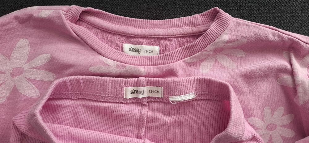 Bluza i sweterek rozmiar 134