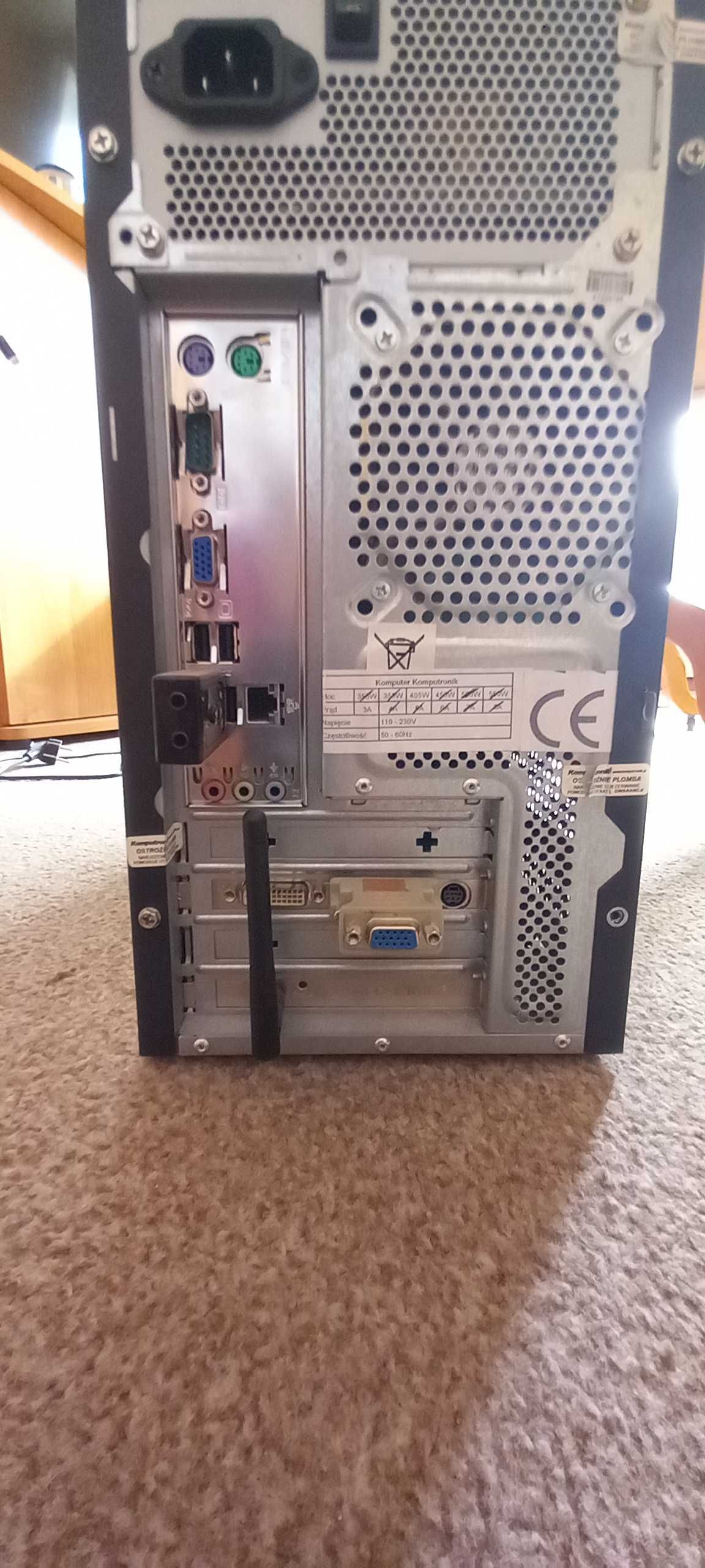 Komputer Intel Celeron E3400 Zestaw kompletny