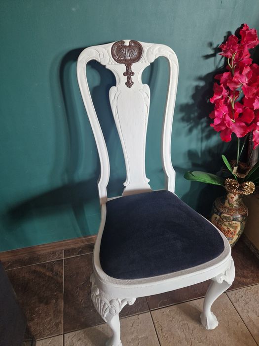 Krzesło ludwik glamour 3 szt.