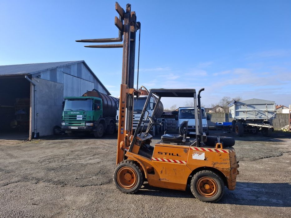 Wozek widłowy still 2.5 tony silnik diesel nie rąk gpw