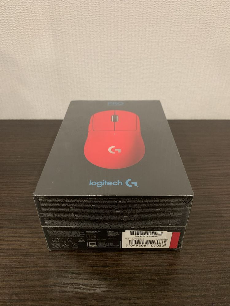 Безпровідна мишка Logitech G Pro X Superlight Red (910-006784)