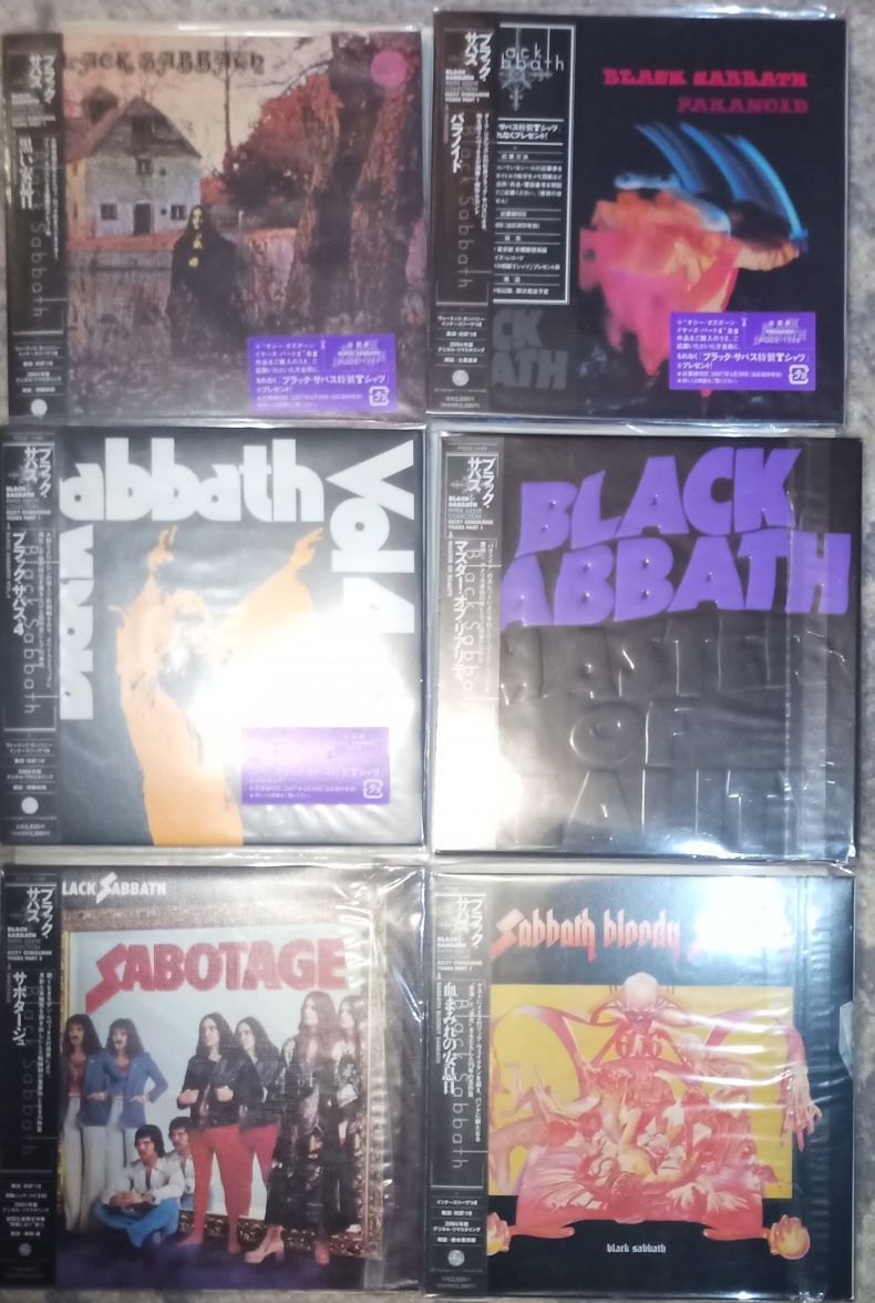 Black Sabbath.OZZY OSBOURNE.Tommy Iommi.Geezer Butler.ФірмаCD.JapanCD