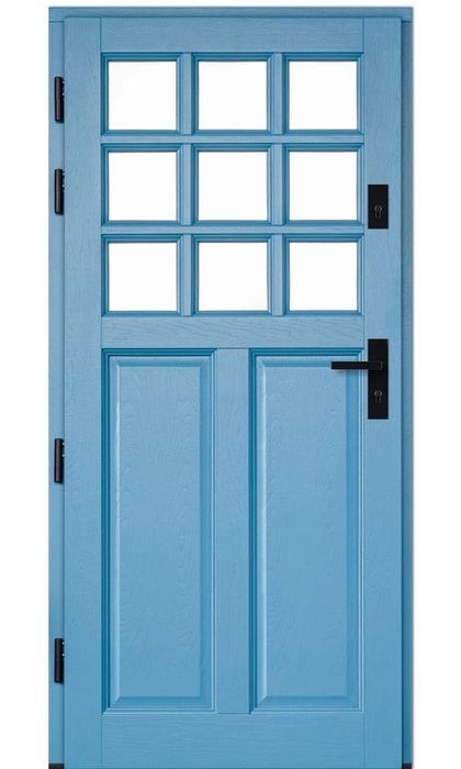 Drzwi zewnętrzne dębowe