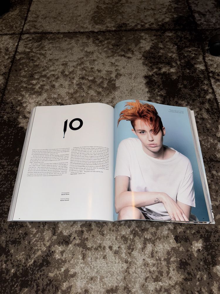 Love Magazine Spring/Summer Miley Cyrus 2014