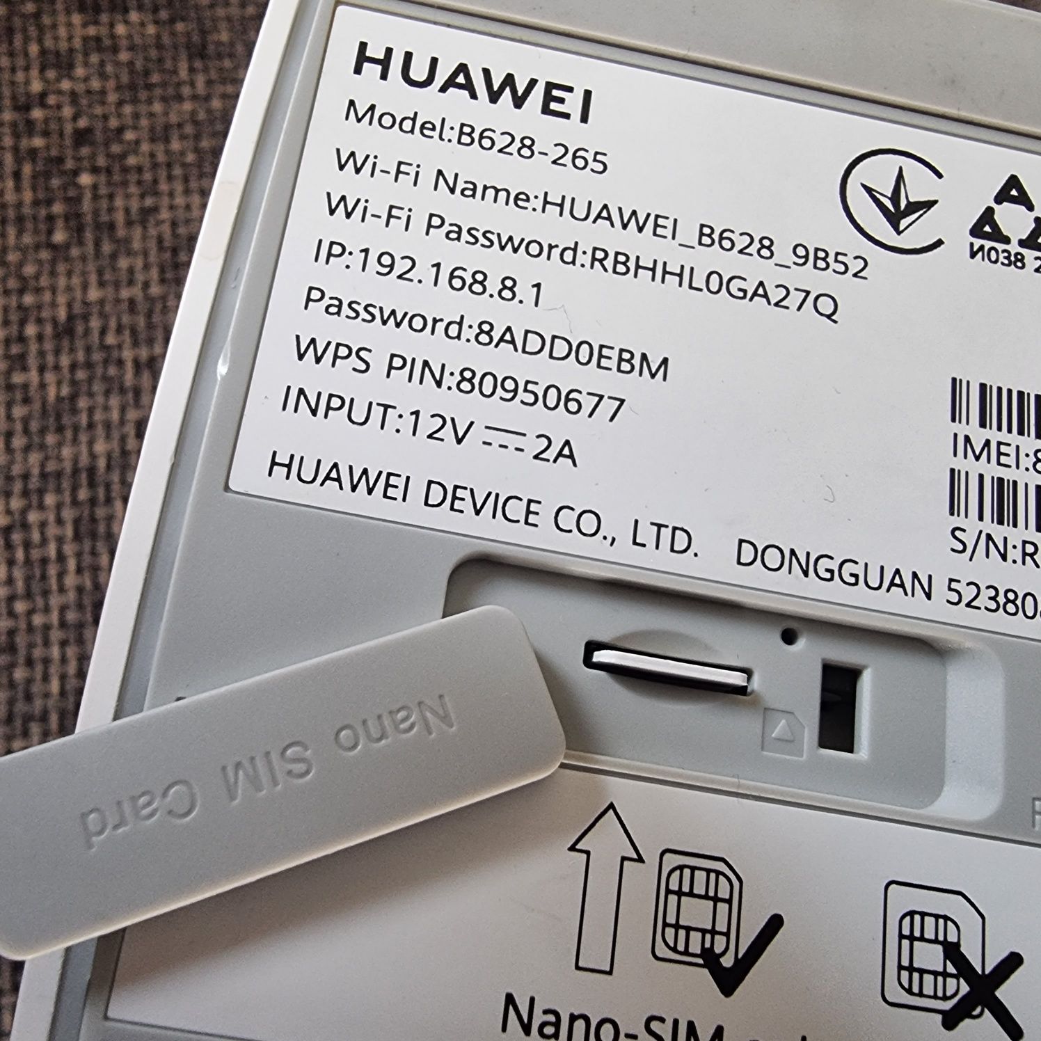 Huawei B628 Router LTE cat12 4G na kartę SIM 600 Mbps szybki