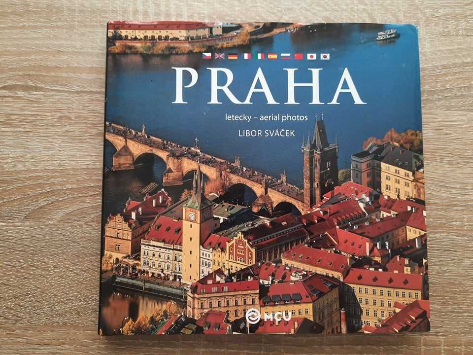 PRAHA aerial photos, Czeska PRAGA foto lotnicze - fotoalbum 10 języków