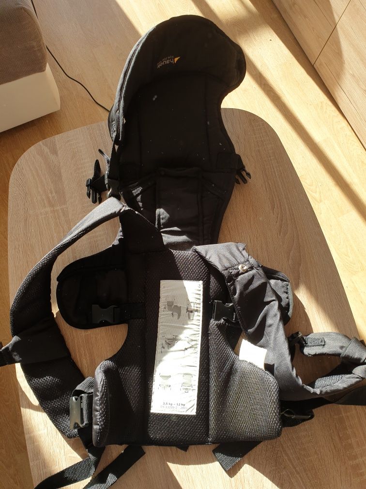 Nosidełko turystyczne dla dziecka 3-Way-Carrier black HAUCK