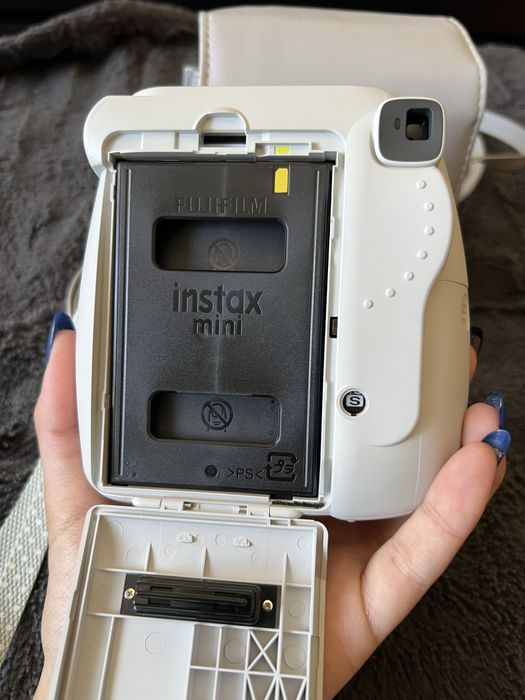 Instax mini 9 cinza bolsa + 2 recargas