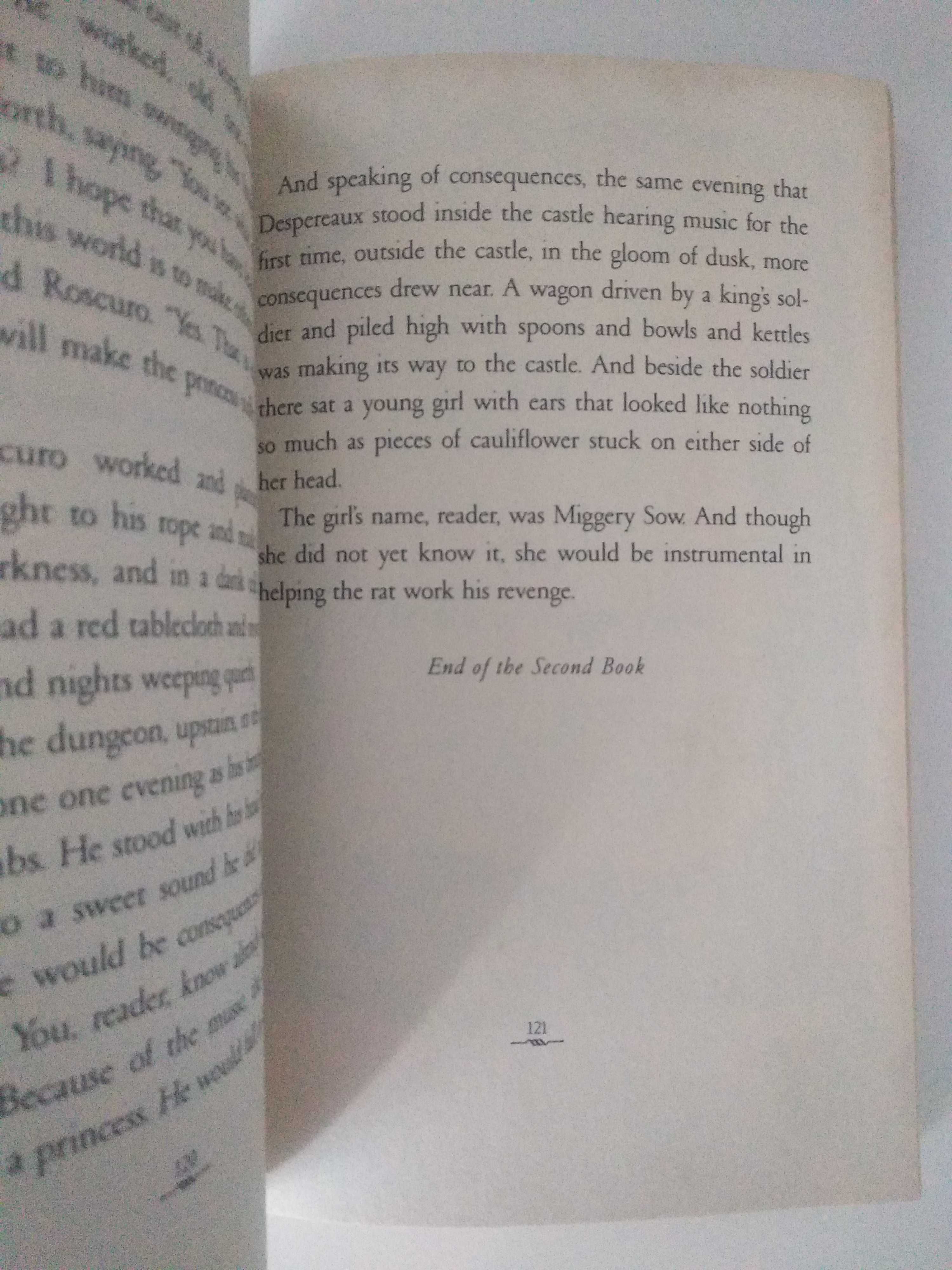 Livro The Tale of Despereaux, de Kate DiCamillo