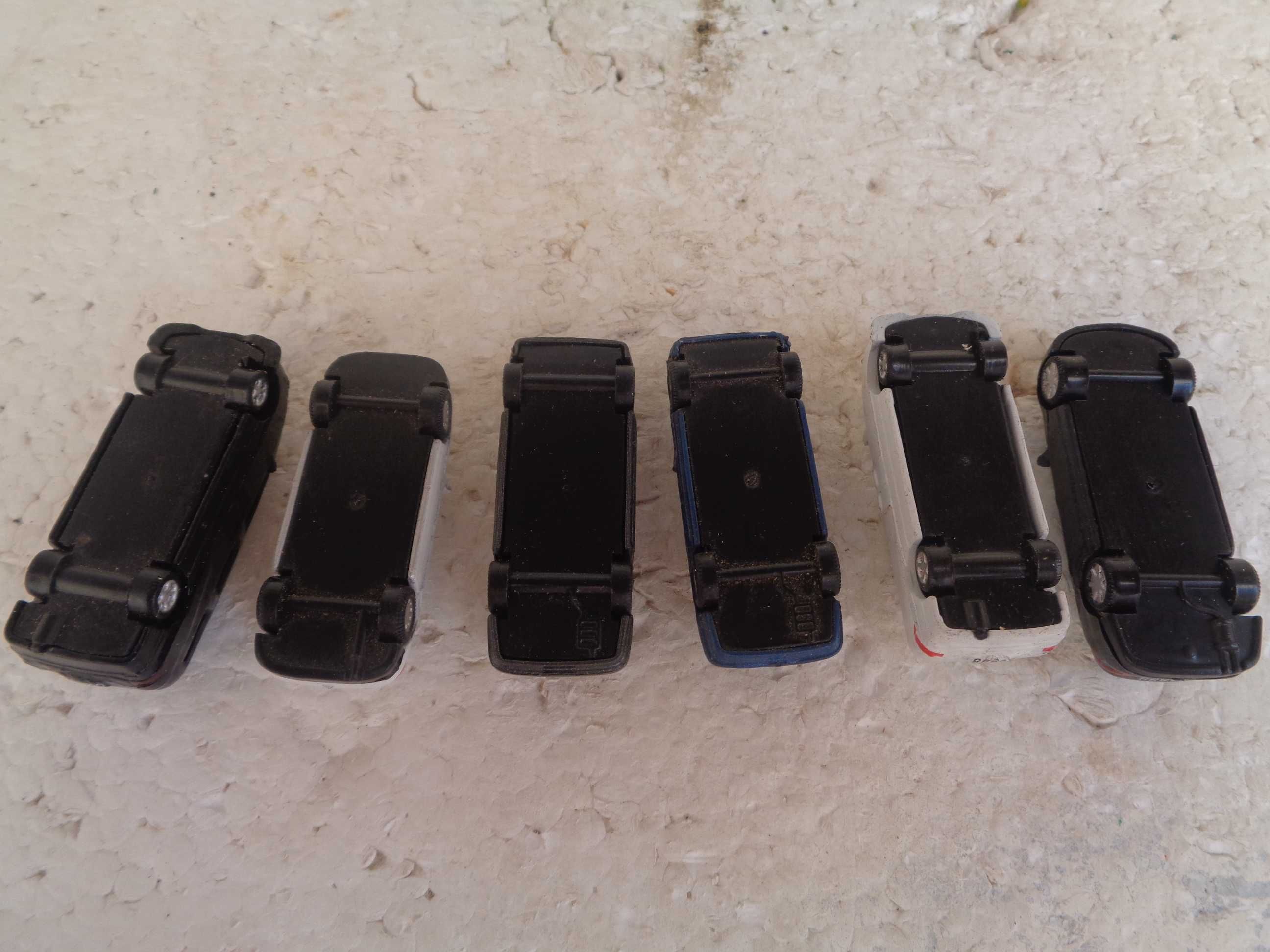 1:87 Lote de 6 carros para pista de comboio ou maquete