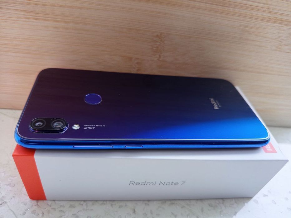 Телефон Xiaomi Redmi Note 7 4/64GB Blue Каменское, Кам'янське смартфон