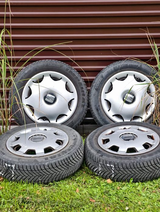 Całe Koła 13’’, seat arosa, vw lupo, opony całoroczne, wielosezonowe