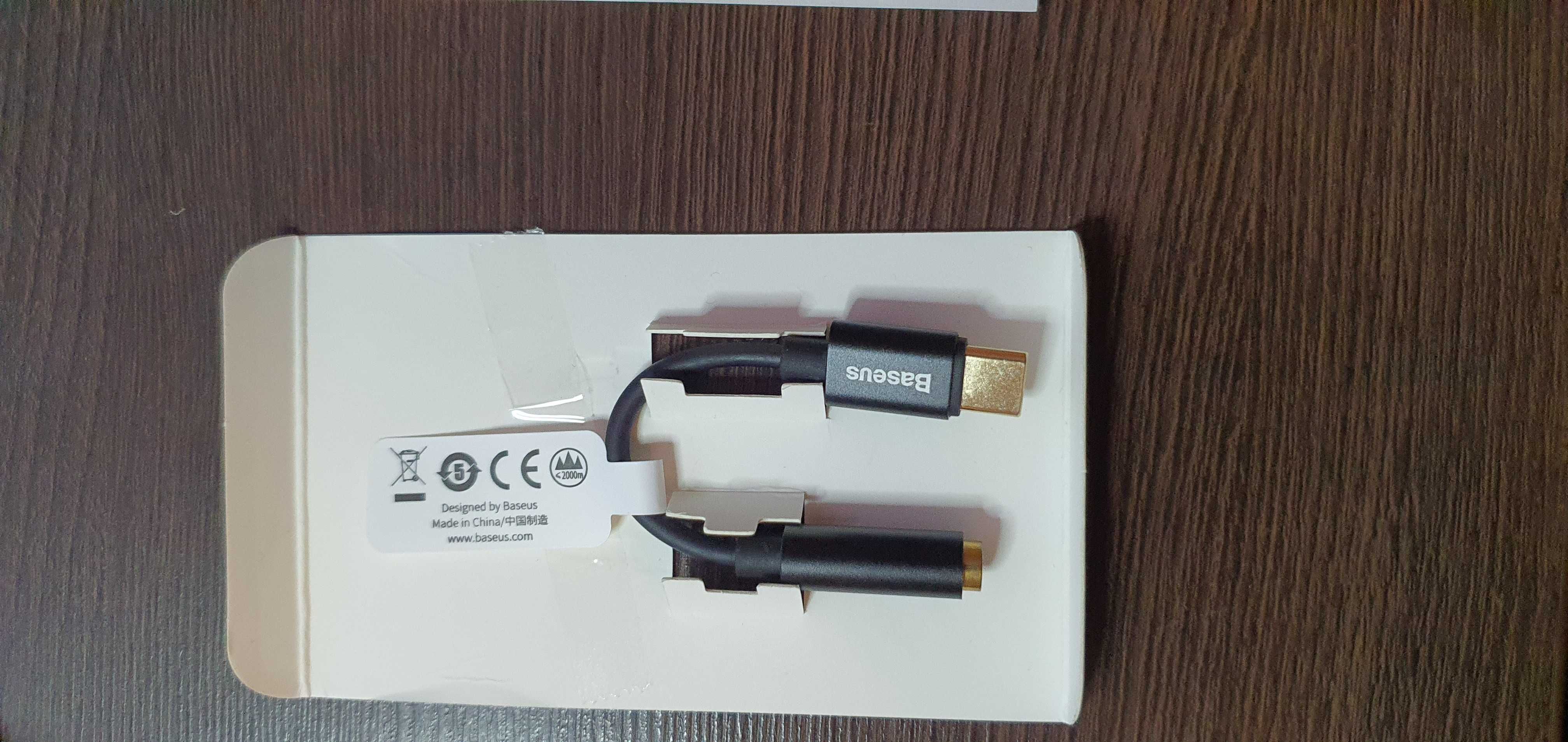 Adapter przejściówka USB-C do mini jack do Samsunga