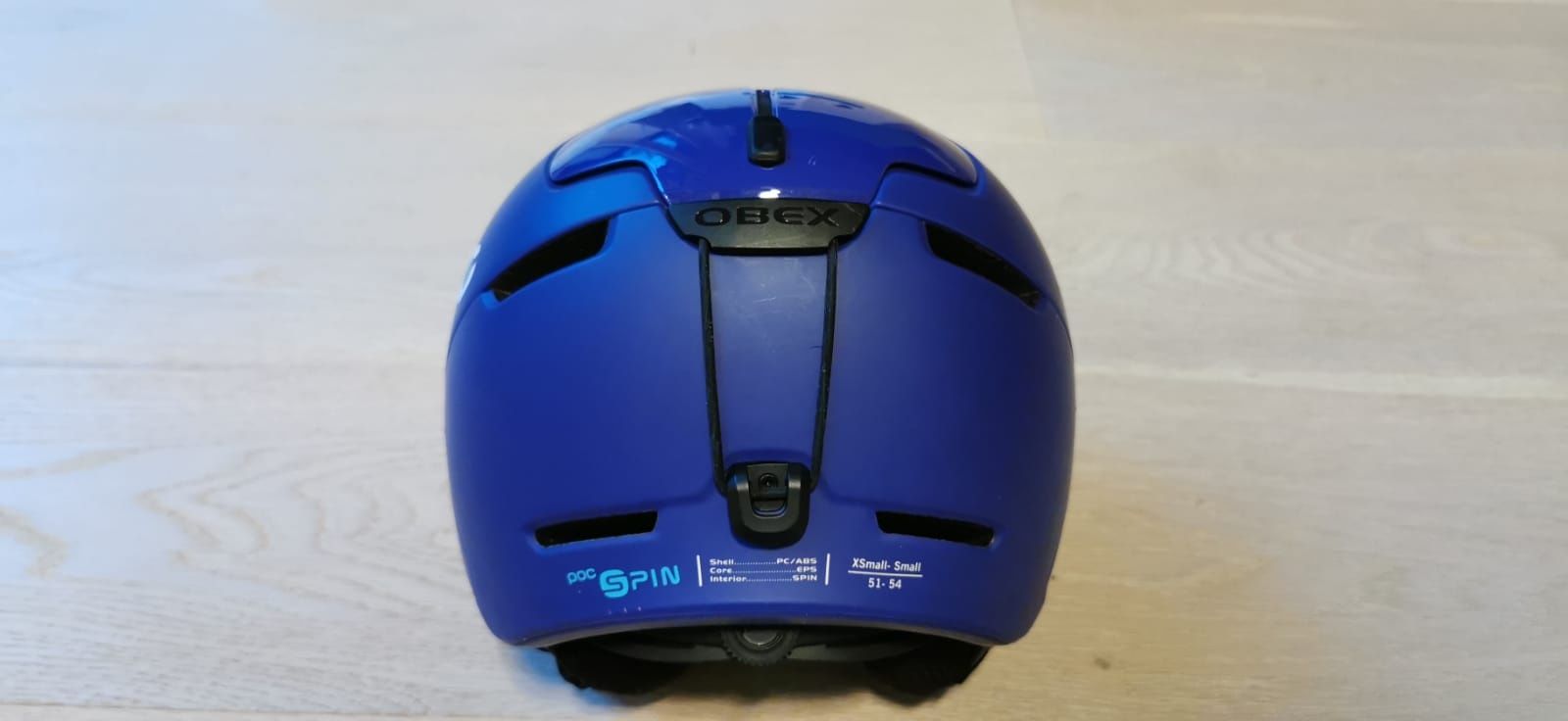 kask poc obex spin fioletowy  xs-s 51-54 dla dziecka