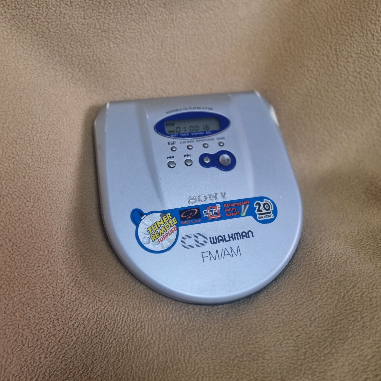 Discman Sony D-f525