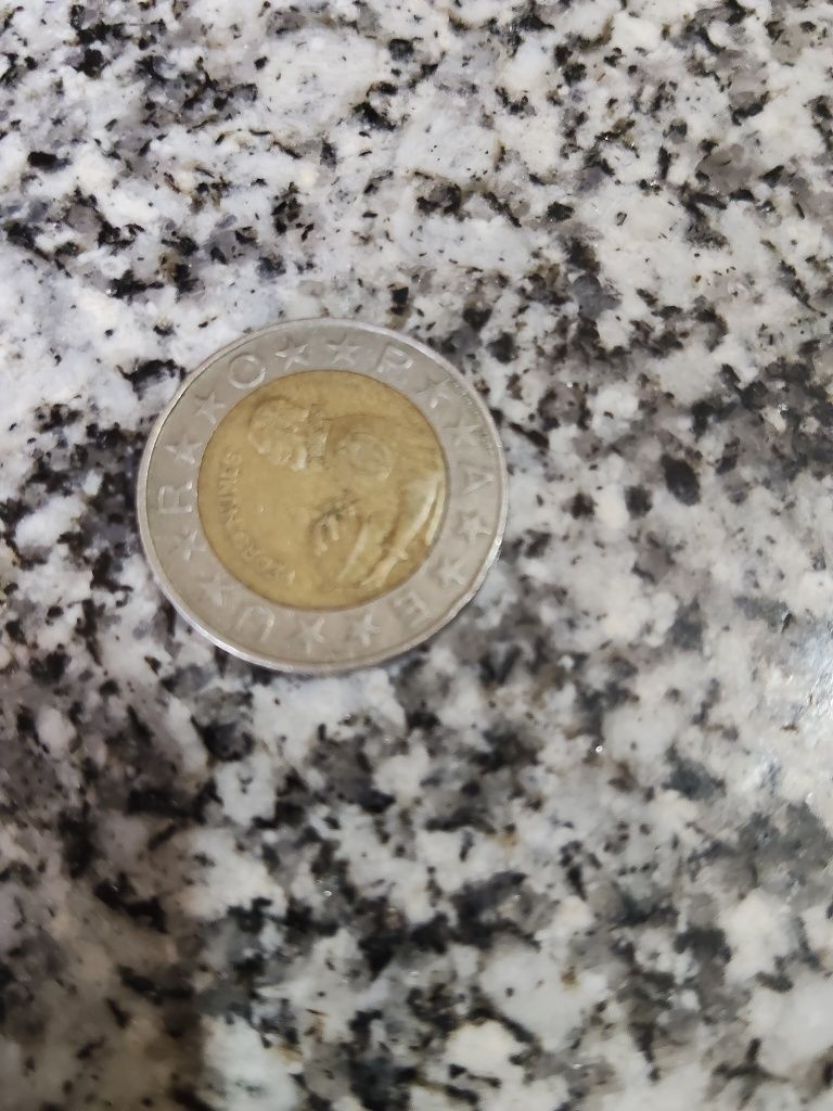 Tesouro histórico moeda rara
