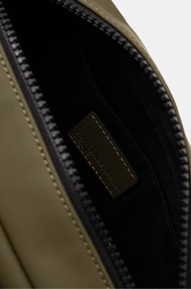 Сумка поясна Karl Lagerfeld Jeans колір зелений 245D3028