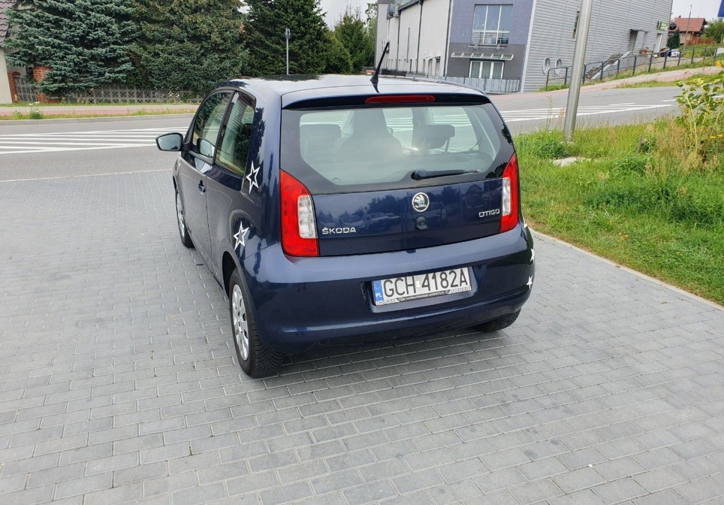 Skoda Citigo 1.0 60KM Klima Grzane Fotele Nawigacja 2-Właścicieli Zarejestrowany