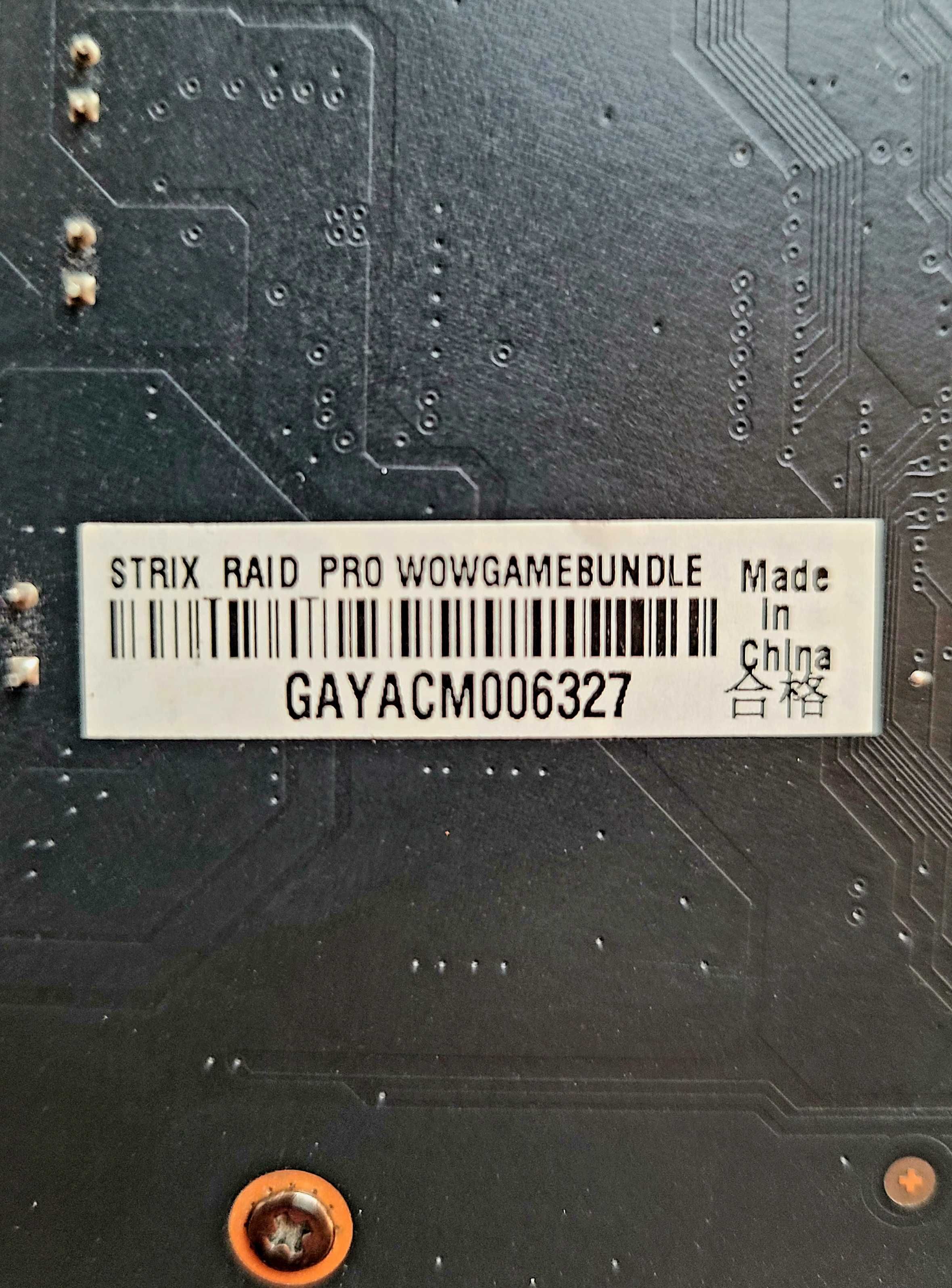 Asus strix raid pro звуковая карта pci-express
