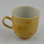 Rara Chávena de café, dourados e “rouge de fer” – séc. XVIII -Qianlong