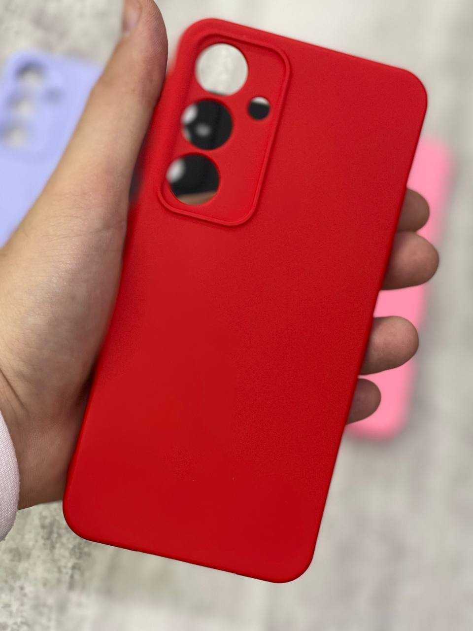 Чохол Silicone Case для Samsung Galaxy S24 FE Чехол накладка бампер