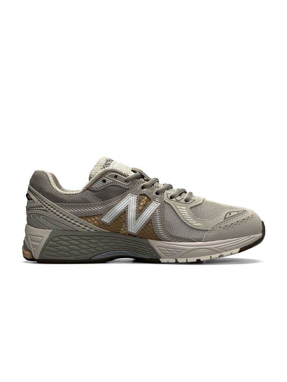 Кросівки New Balance 860v2 | Нью беленс весна літо бежеві білі срібні