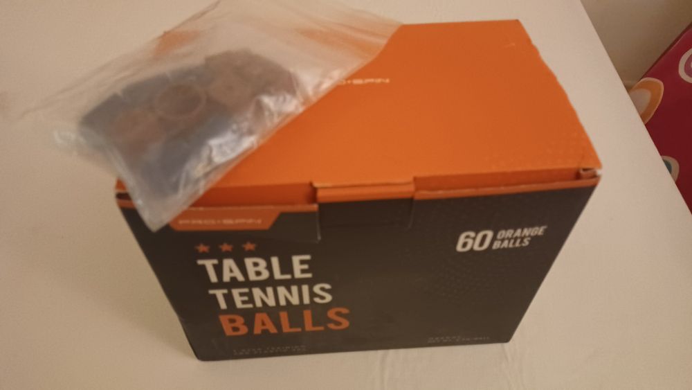 Bolas Ténis de Mesa 3 star 40+ Pro Spin