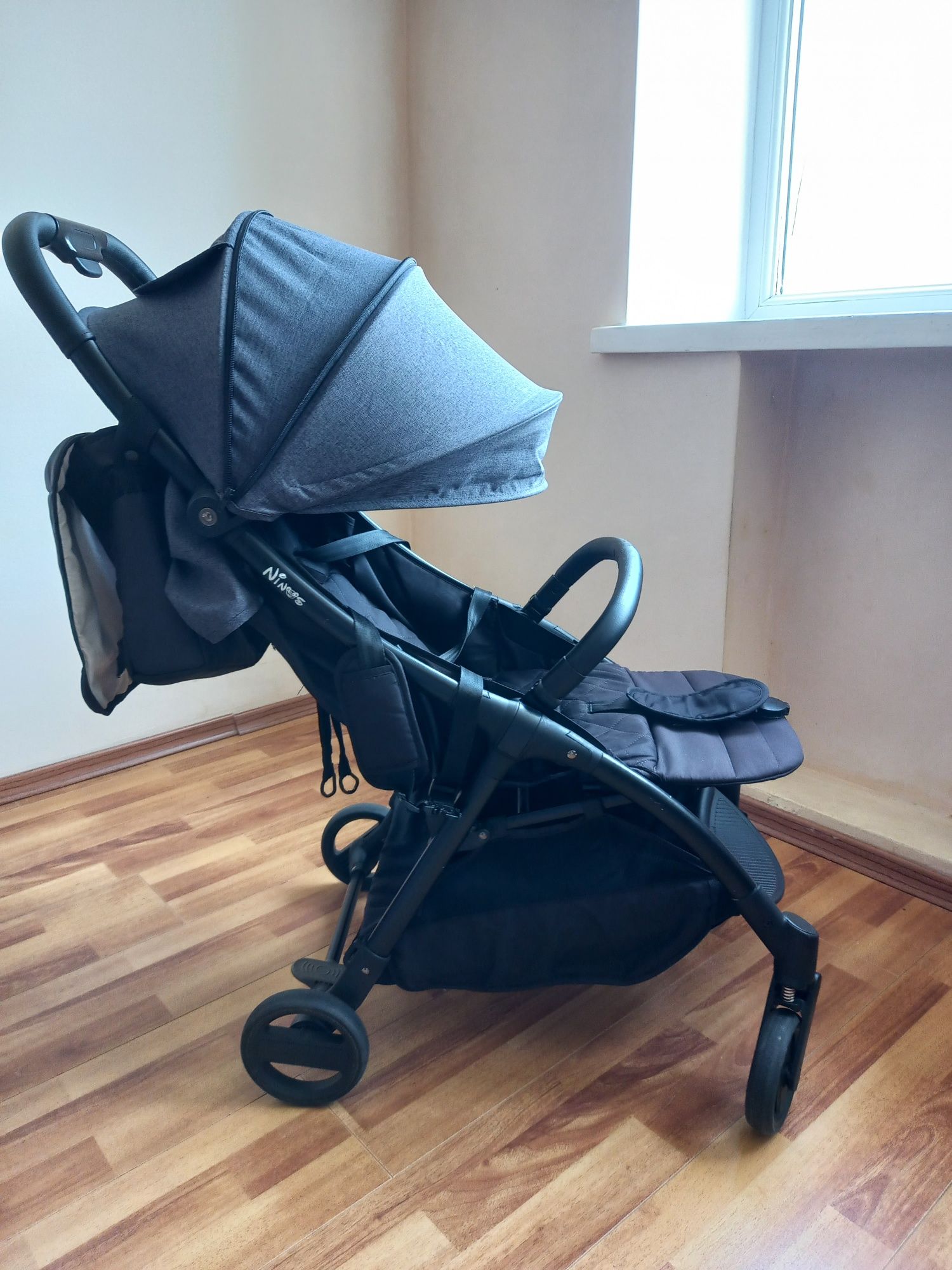 Коляска Ninos Air Dark Grey